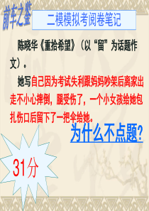 《考场作文点题技巧》公开课课件