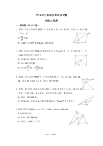 相似三角形培优(2)