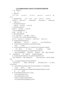 公众对表面活性剂的认识状况及日用品使用状况调查问卷