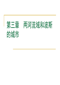 外国城建史-第3章-两河流域和波斯的城市