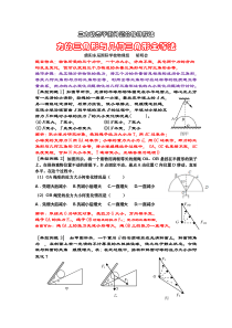 三力动态平衡问题的独特解法