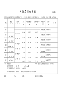 市政施工表格表式4(从施记表1到结尾)