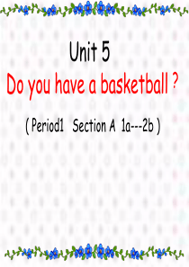 unit5-Do-you-have-a-soccer-ball？ppt