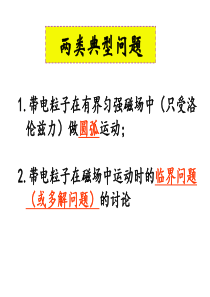 带电粒子在磁场中的运动经典题目.