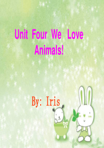 三年级英语上Unit4We-Love-Animals-partA-课件