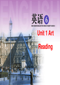 高中英语选修六unit1-reading