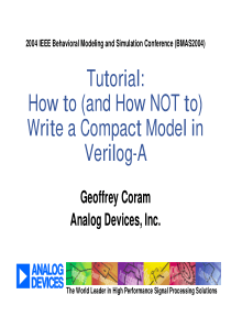 Verilog-A-tutorial