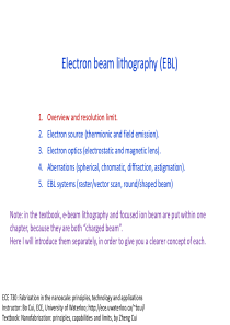 7-电子束光刻Electron-beam-lithography-1