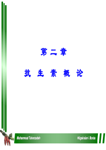 微生物制药工艺学第二章抗生素概论.