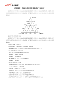 行测题库：资料分析练习及答案解析---中公教育