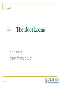 The-Root-Locus