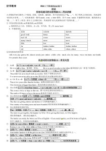 最新苏教译林版8A英语语法总复习整理资料