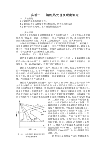 钢的热处理及硬度测定