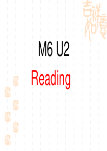 M6u2reading