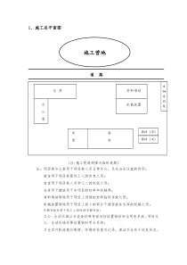 道路施工总平面图及临时用地表范本