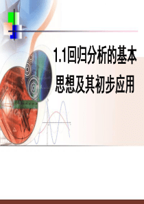 1.1回归分析的基本思想及其初步应用