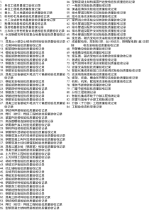 全套最新GB50300-2013配套表格全套(检验批质量验收记录)