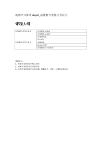 决策树分类算法与应用