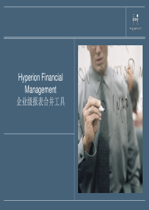 Hyperion报表合并软件HFM介绍