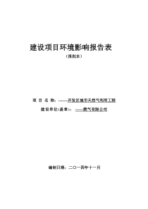 开发区天然气利用工程(报批本)-副本