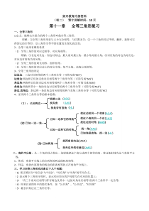 初二数学知识点总结(期末复习最好资料)新人教版