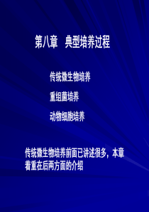 张嗣同 发酵工程第八章 典型发酵过程的特性与工业控制1