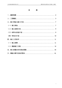 徐东苑工程梁式转换层高支模专项施工方案(专家论证修改