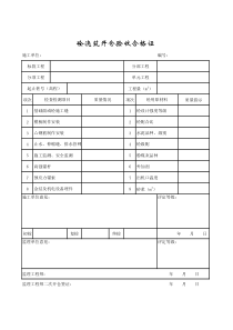 成都某路桥公司施工文档之砼浇筑开仓验收合格证