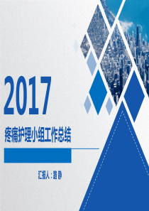 2017年疼痛护理小组工作总结