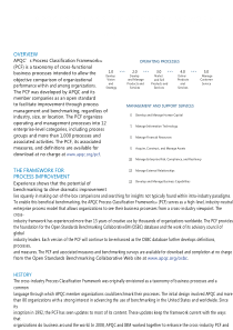 APQC业务流程分类框架v60