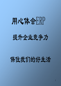 用心体会ERP