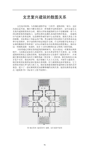 文艺复兴建筑数图关系