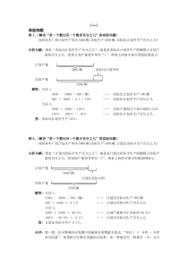 百分数应用题总结及答案解析