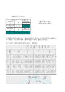 缓和曲线起点半径计算