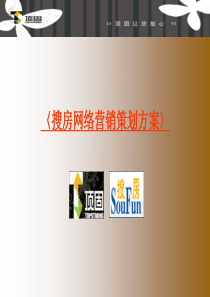 搜房网络营销策划方案