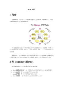 BPM 入门