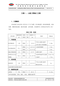 方案一、土建工程施工方案