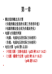 山东建筑大学电工学复习重点