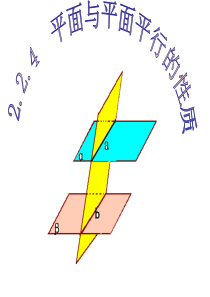 2.2.4 平面和平面平行性质