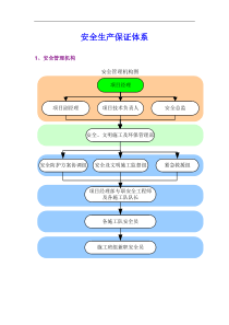 安全生产管理体系图