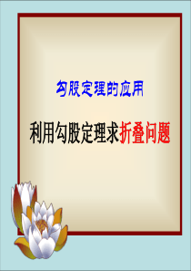 应用勾股定理解决折叠问题与最短路径问题