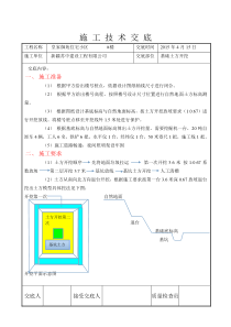 施工技术交底新