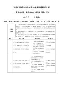 优课《原地双手头上前掷实心球》教学设计