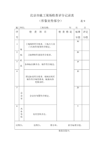 施工现场形象宣传内业