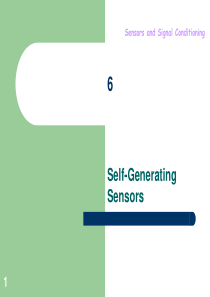 传感器英文课件第6章-Self-generating-Sensors