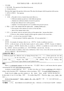 高考英语议论文基础写作—正反观点对比ping