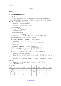 高考英语语法知识强化篇-非谓语动词种类及句法功能