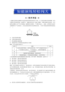 鲁科版物理选修3-2第1章第3节知能演练轻松闯关