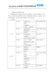 高中语文知识点考点真题和命题规律总结.