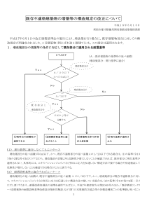 既存不适格建筑物増筑等构造规定改正